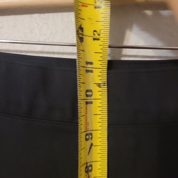 Spanx Womens Perfect High Rise Flare Pants Size M Petite Black Pull On Slimming - Picture 6 of 10